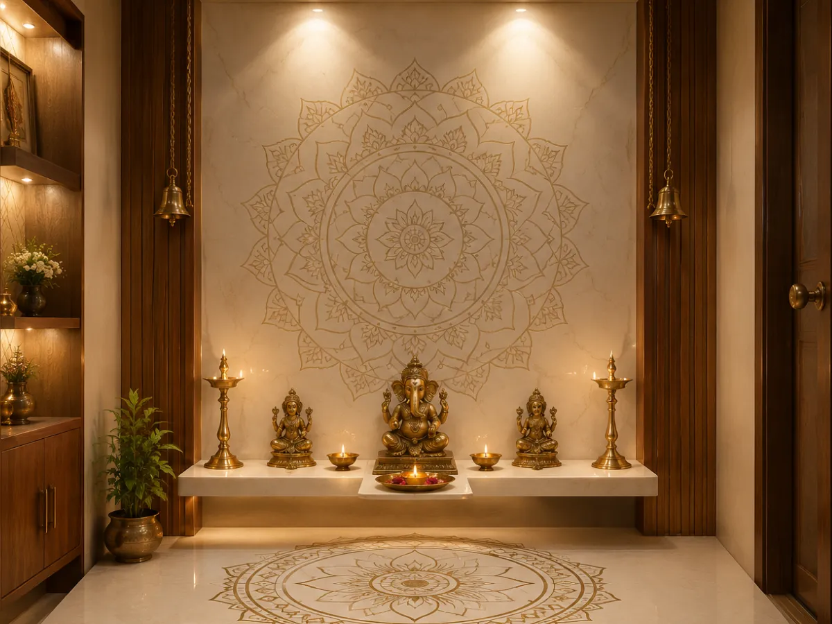 Mandala Pattern Poster Tiles